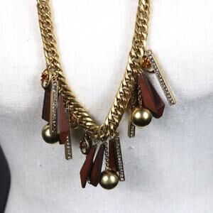 J. crew Adjustable Necklace Chain Link Rope